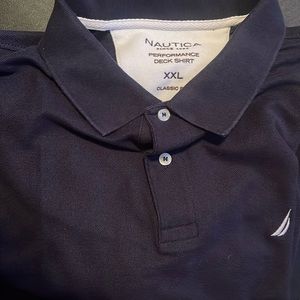 Nautica men’s polo short sleeve shirt excellent condition almost new size 2XL